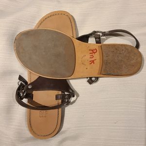 GAP Brown Leather Sandals